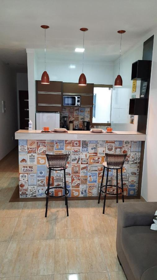 Apartamento Mobiliado Com Varanda No Centro De パウロ・アフォンソ エクステリア 写真